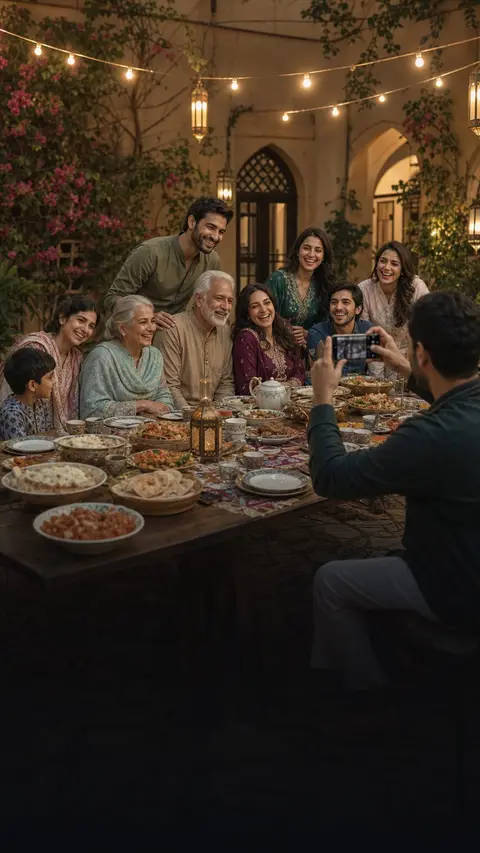 A family gathering