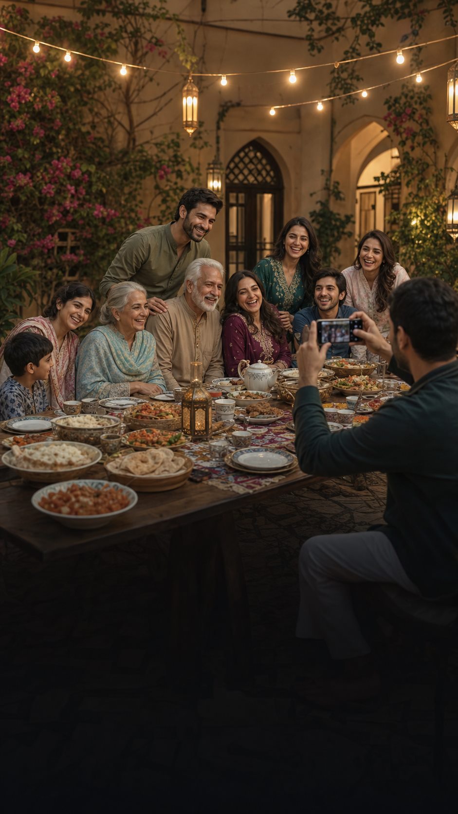 A family gathering