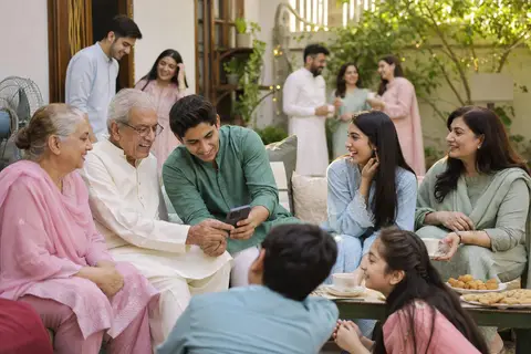 Family gathering